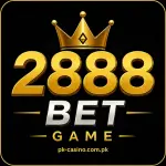 2888Bet Game logo with dark gaming background