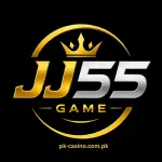 JJ55 Game black logo with a premium gaming style.