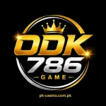 ODK786 Game logo on a black background.