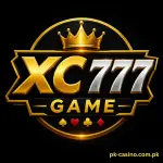 XC777 Game logo with a modern gaming platform design