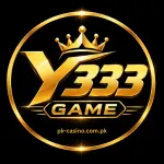 Y333 Game black and gold logo.